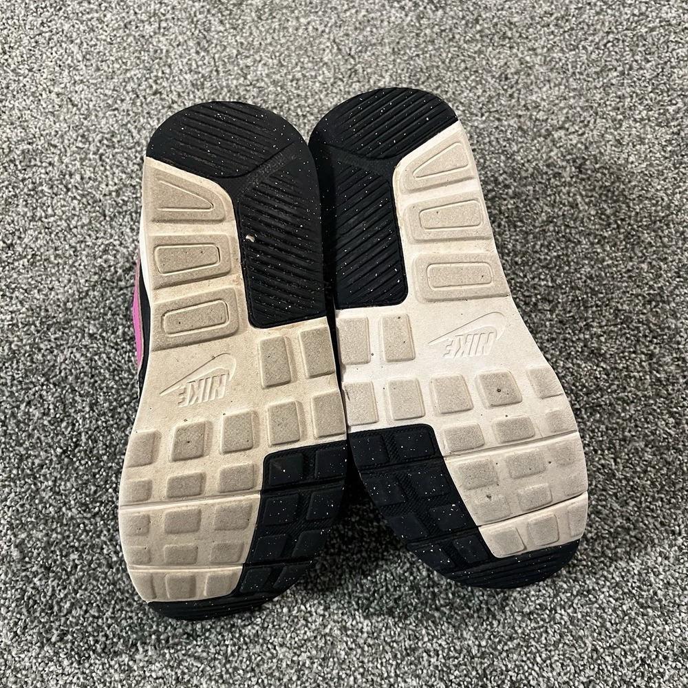 Nike Air Max SC Hook Loop Shoes Youth 2Y Black Pink Running Sneakers CZ5356-300 - Picture 7 of 9